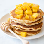 Pancakes met mango