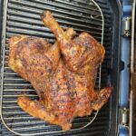 Gevlinderde hele kip van de Ninja BBQ